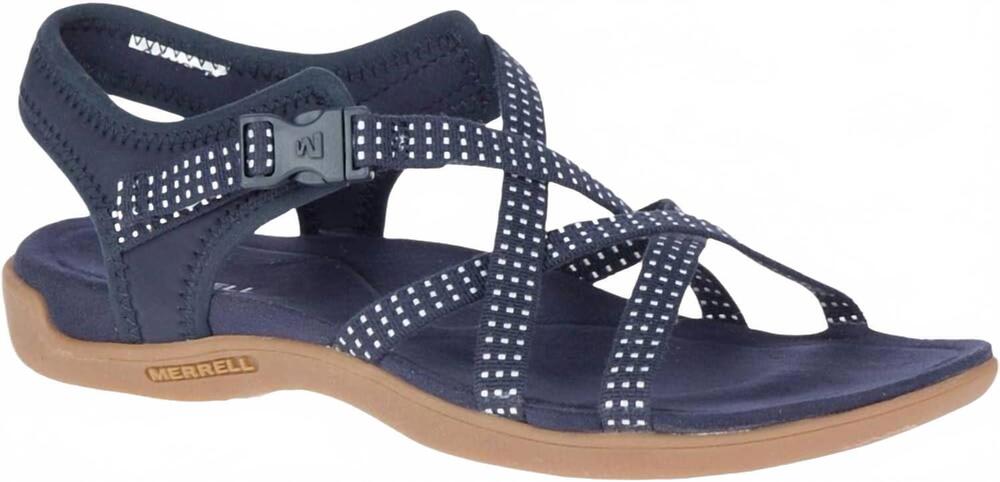 NEW MERRELL women's district muri lattice sandal in navy